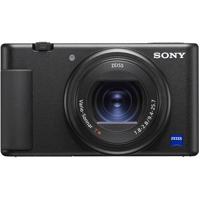Sony Компактная цифровая камера VLOGCAM Корпус камеры Vlog В комплект входит ветрозащитный экран Объектив с переменным фокусным расстоянием Черный B ZV-1 24-70 мм F1.8-2.8 ZV-1