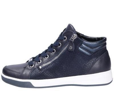 Женские полуботинки Ara Rom синие 12-24499