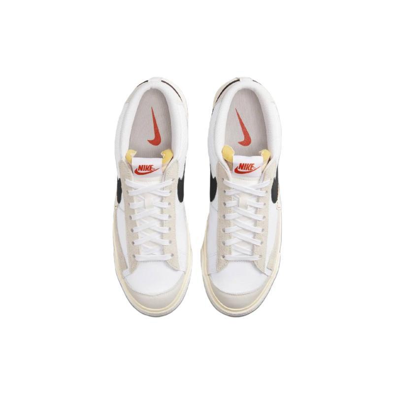 Nike Кроссовки Blazer Low Pro Club 'Белый/Черный' Обувь для скейтборда FJ3694-100