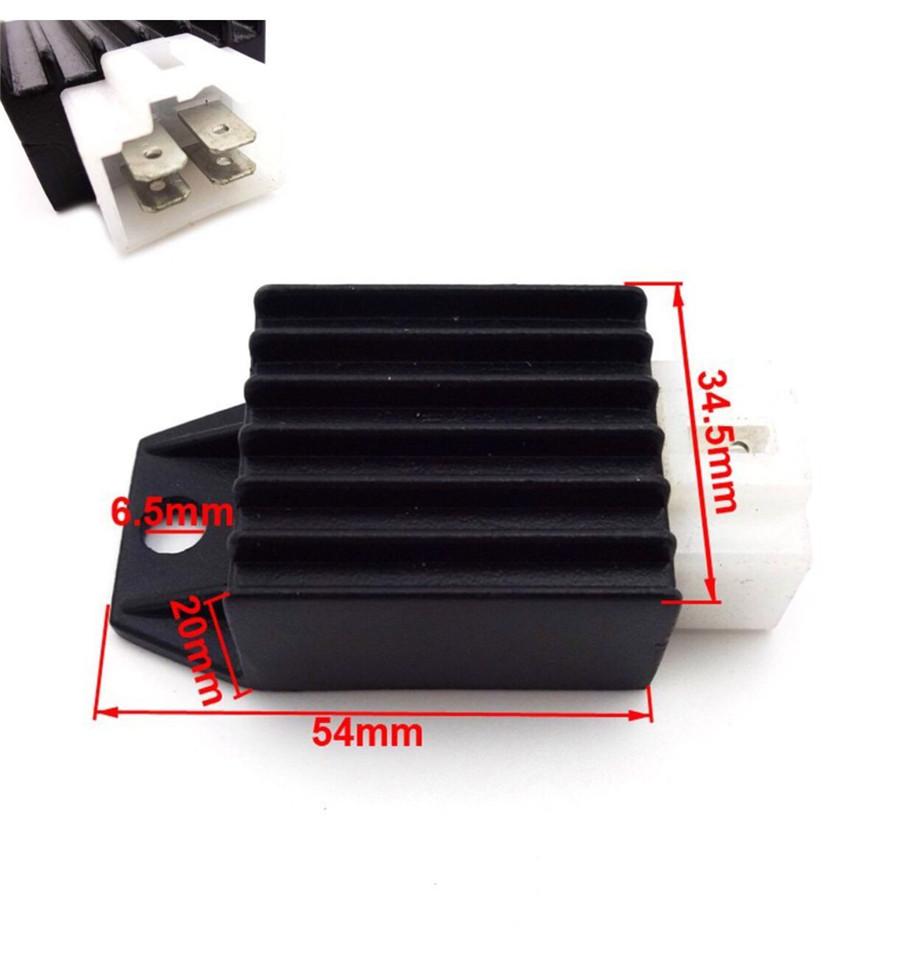 Катушка зажигания CDI Регулятор Выпрямитель Реле Для 50cc 70cc 90cc 110cc Китайский ATV Квадроцикл 4-колесный