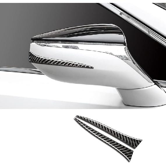 2 шт. Зеркало заднего вида для предотвращения столкновений, наклейка с защитой от царапин, защитная пленка для зеркала заднего вида из углеродного волокна, полоска для защиты от натирания, наклейка для Lexus ES250