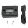 Digital Hour Meter High Accuracy LCD Display Mini Waterproof Engine Hourmeter Tachometer