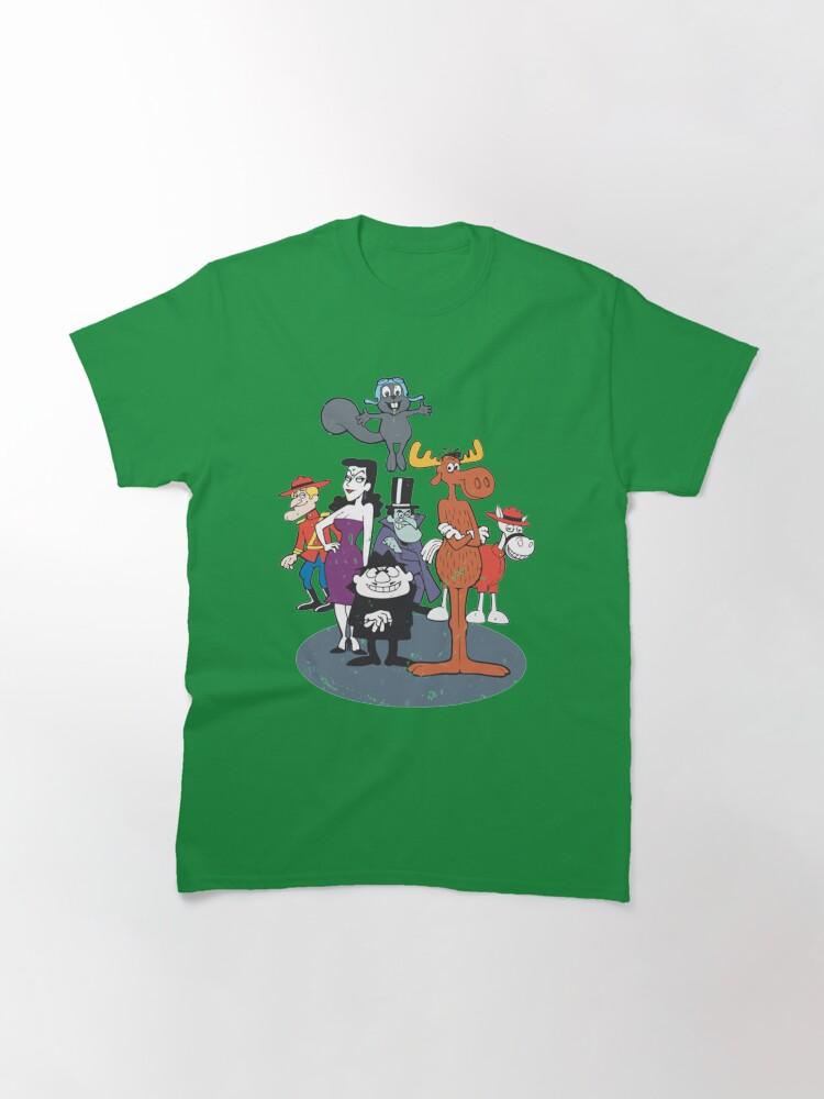 Rocky Rocky And Bullwinkle Classic T-Shirt