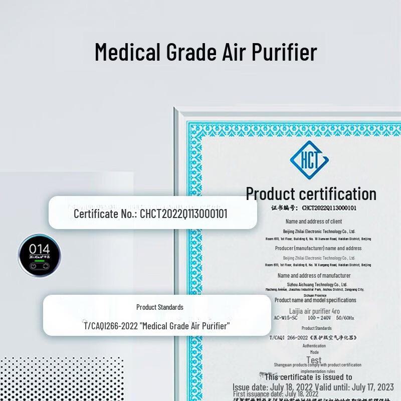 Очиститель воздуха Xiaomi Mijia 4 Pro: Умное удаление пыли, дымки и формальдегида в доме и офисе