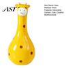 Artistic Bouquet Holder Cute Polka Dot Giraffe Vase, Hand-painted Resin Flower Creative Big-mouthed Quirky Interior Design Accents for Home