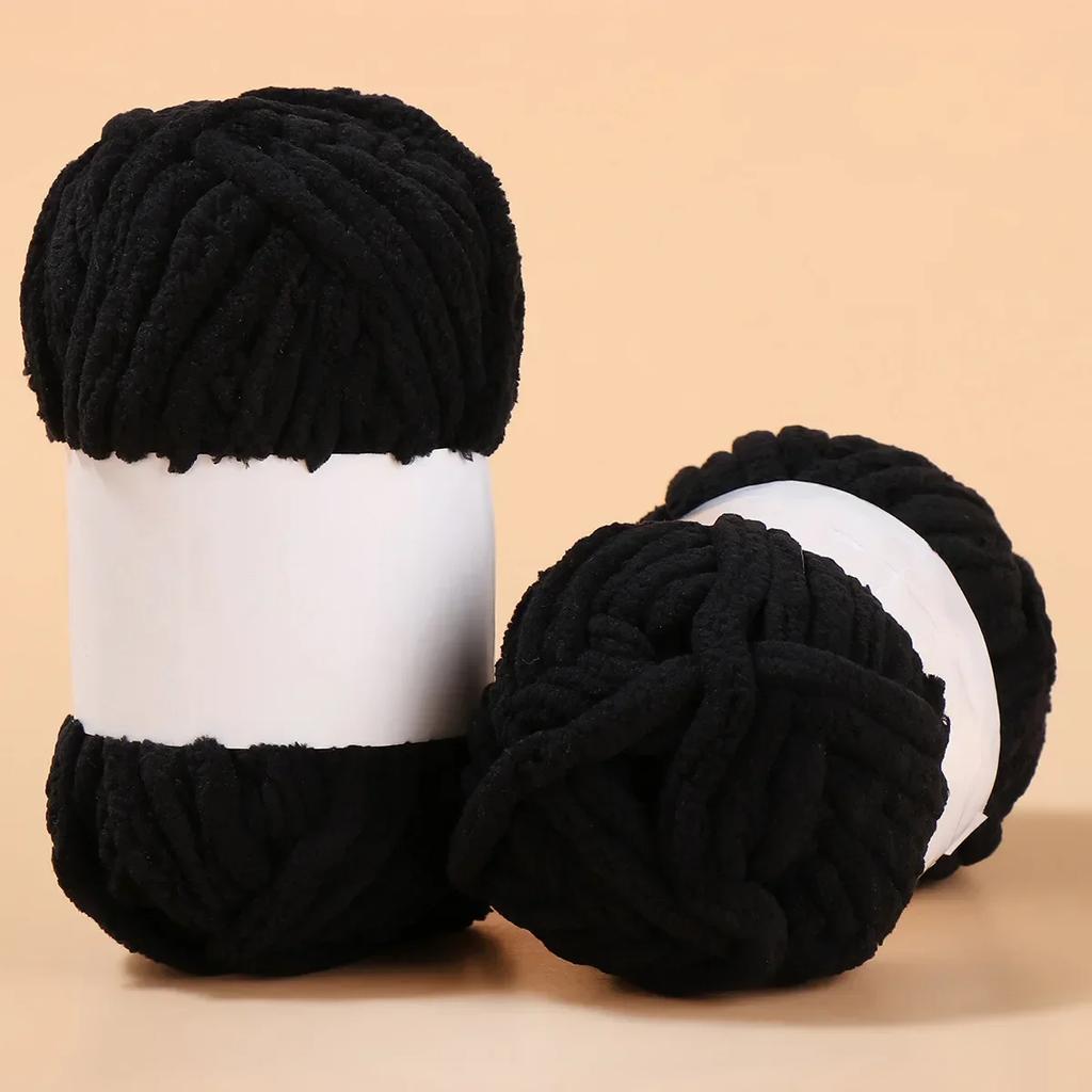 50g Thick Velvet Yarn Handmade DIY Knitting Yarn Wool Line Baby Scarf Hat Soft Chenille Yarn Knit Wol Crochet Knitting