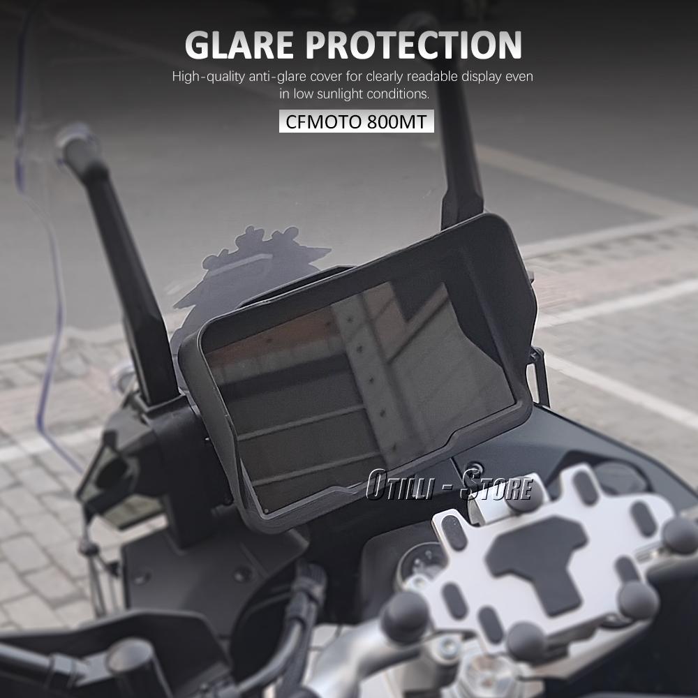 For CFMOTO 800MT CF Moto 800 MT 2021 2022 Instrument Sun Visor Cover Motorcycle 800mt Screen Sunshade Guard Protection Dashboard