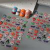 3D Ocean Fish Nail Art Stickers: Cute Coral and Goldfish Scenery