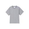 Originals Trefoil Pure Color Casual Crew Neck Short Sleeve T-Shirt Men Tops Gray HM5113
