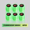 4/6/10pcs Car Tire Fluorescent Dustproof Wheel Valve Stem Caps For Ford Falcon Fusion Escape Ecosport Fusion Explorer Expedition
