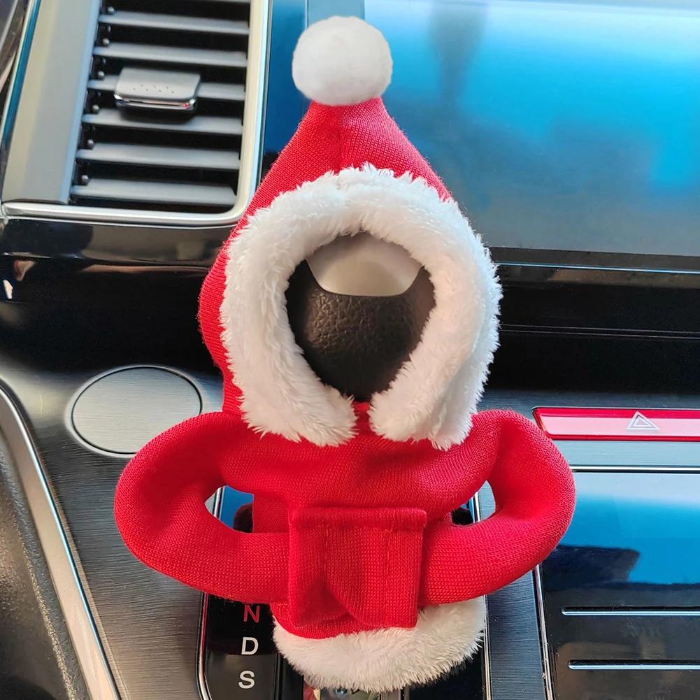 Толстовка с капюшоном автомобильный чехол для рычага переключения передач модный рычаг переключения передач милый мультяшный рычаг переключения передач декоративный чехол для толстовки автомобильный интерьер