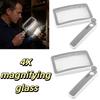 4X Magnification LED Lights Loupe 3 Lighting Modes Rechargeable Magnifier  Repair Work