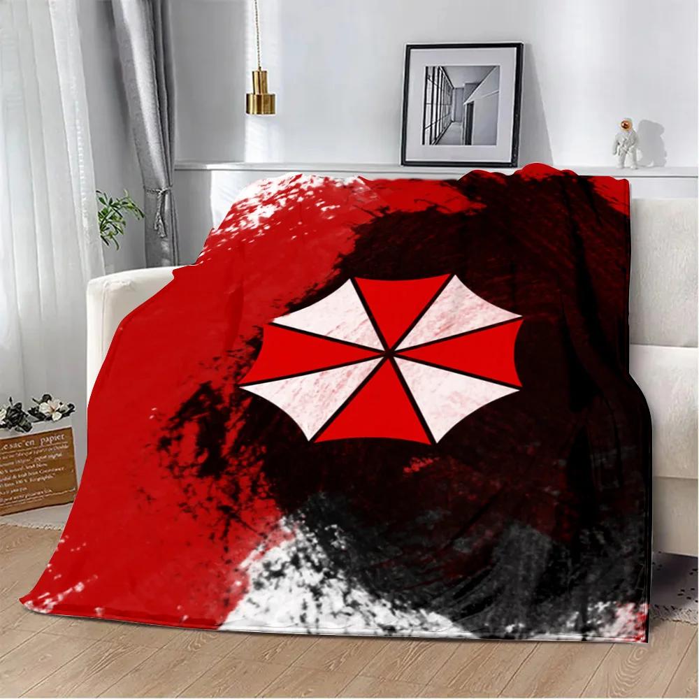 Корпорация Umbrella Печатное одеяло Одеяла для пикника Теплое одеяло Мягкое и удобное одеяло Для дома и путешествий Подарок на день рождения