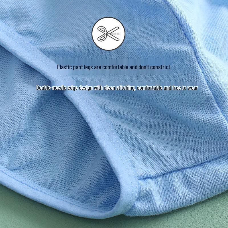 AB Men's Lightweight Cotton Antibacterial Mid-Waist Briefs, 4-Pack