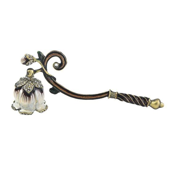 Metal Candle Snuffer Long Handle Candle Wick Flame Extinguisher Putting Out Candle Extinguishing Tool Decorative Candle Accessory