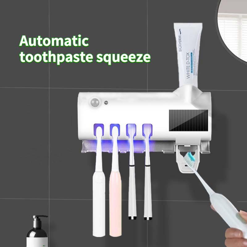 Световая энергия, зарядка, УФ-подставка для дезинфекции зубных щеток, автоматическая зубная паста, сжимающая артефакт, специальные интеллектуальные принадлежности для ванной комнаты