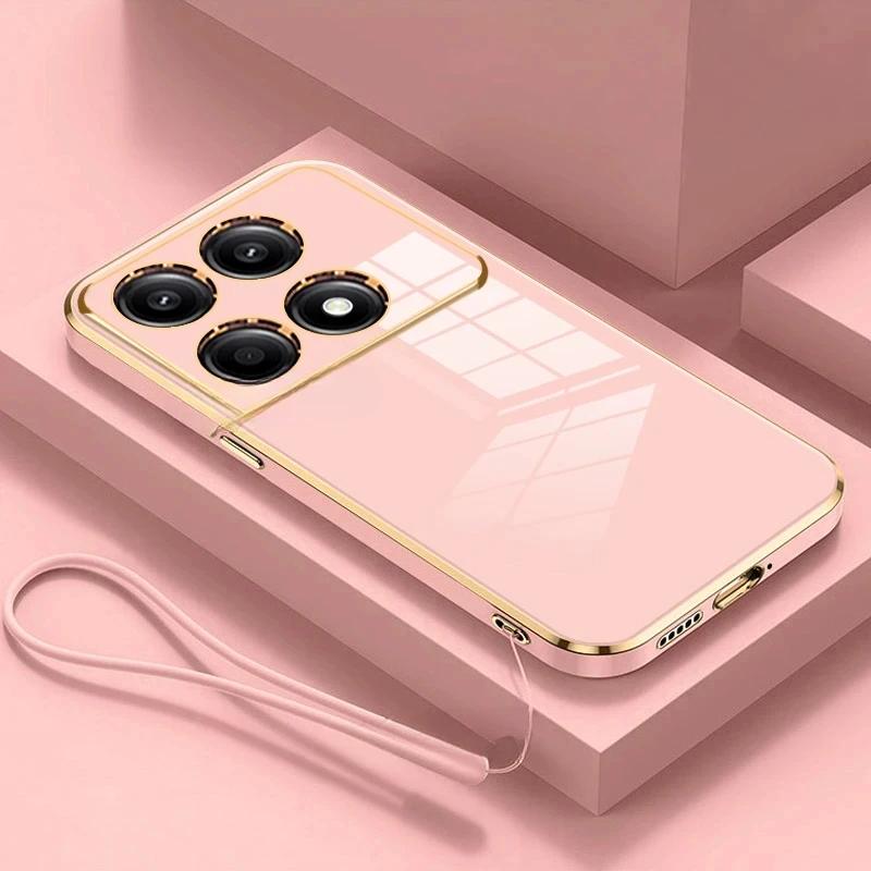 Модный чехол с покрытием для Xiaomi 15 14/13/T Pro Ultra POCO X7 X6 F6 M6 Pro 4G 5G Мягкий тонкий силиконовый противоударный чехол для телефона