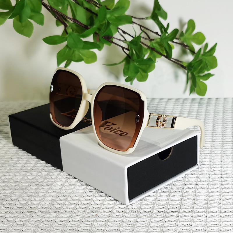 Солнцезащитные очки женские очки высокого класса солнцезащитные очки с защитой от ультрафиолета большая оправа круглое лицо тонкие солнцезащитные очки