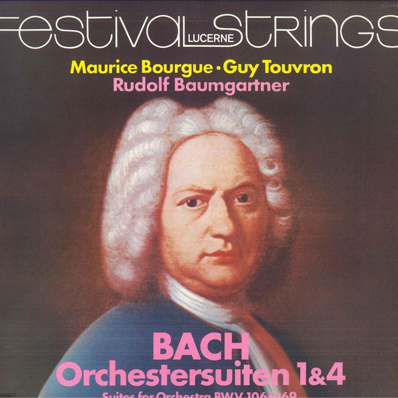 LP Record BACH RUDOLF BAUMGARTNER Die Orchestersuiten Nr.1 Nr.4 OX1156K COLUMBIA Japan Classical Used