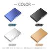 IK-FACTORY Card Case Slim Large Capacity Mens Accordion Skimming Prevention Wallet Metal ID Lightweight (Gold 10 Pieces)