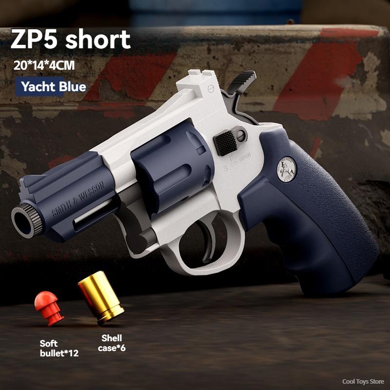 Оружие двойного действия, игрушечный револьвер, игрушечный метательный пистолет, ручное оружие, пистолет-пулемет, страйкбол для мальчиков, игра-стрелялка для взрослых