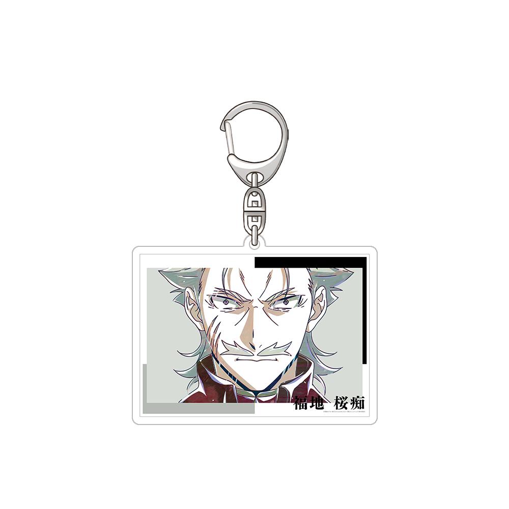 Bungo Stray Dogs Накадзима Ацуси Дазай Осаму Акутагава Рюноскэ Накахара Тюя Официальный HD Акриловый брелок Подвеска для сумки Подарки