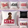 Классическая наволочка K-KITH с логотипом Ультрамягкая, приятная для кожи ткань Облачный комфорт и скрытая молния