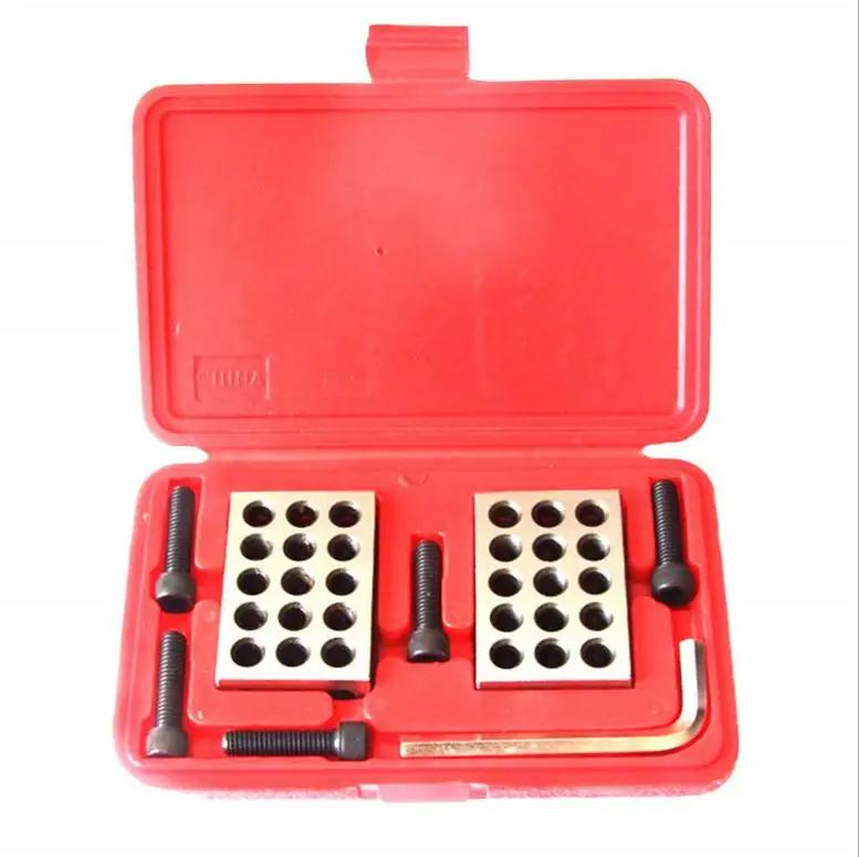 1 комплект новых 25x50x75 метрических 23-отверстия параллельных подкладок 1-2-3 фрезерный станок параллельных подкладок железные тиски плоский контурный блок