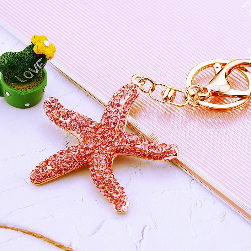 Lovely Fish Cute Crystal Charm Purse Car Key Party Wedding Birthday Gift Bag Charm