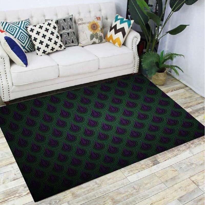 Ковер для отеля «Сияющий Оверлук» Коврик с геометрией Ковер «Сияющий ковер» Стэнли Кубрик «Оверлук Отель» Фильм ужасов Коврик с татуировкой викингов