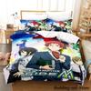 THE iDOLM@STER SideM Комплект постельного белья Односпальный Полуторный Двуспальный Евро Маки Размер Постельное белье для взрослых и детей Комплекты с пододеяльником Аниме Постельные принадлежности