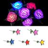 Charming Glow Rose Pattern LED Light Room Garden Faux Flower Lamp Decor