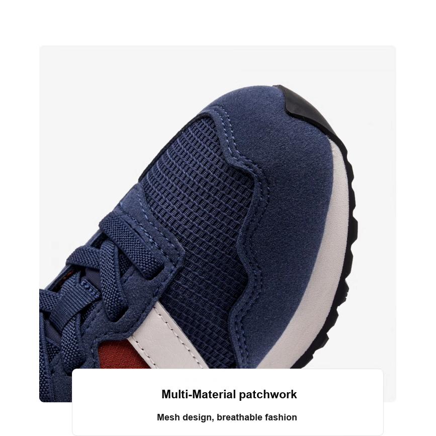 New Balance Nb 237 Универсальные детские повседневные кроссовки с низким верхом Детские кроссовки Красный Синий PH237TR