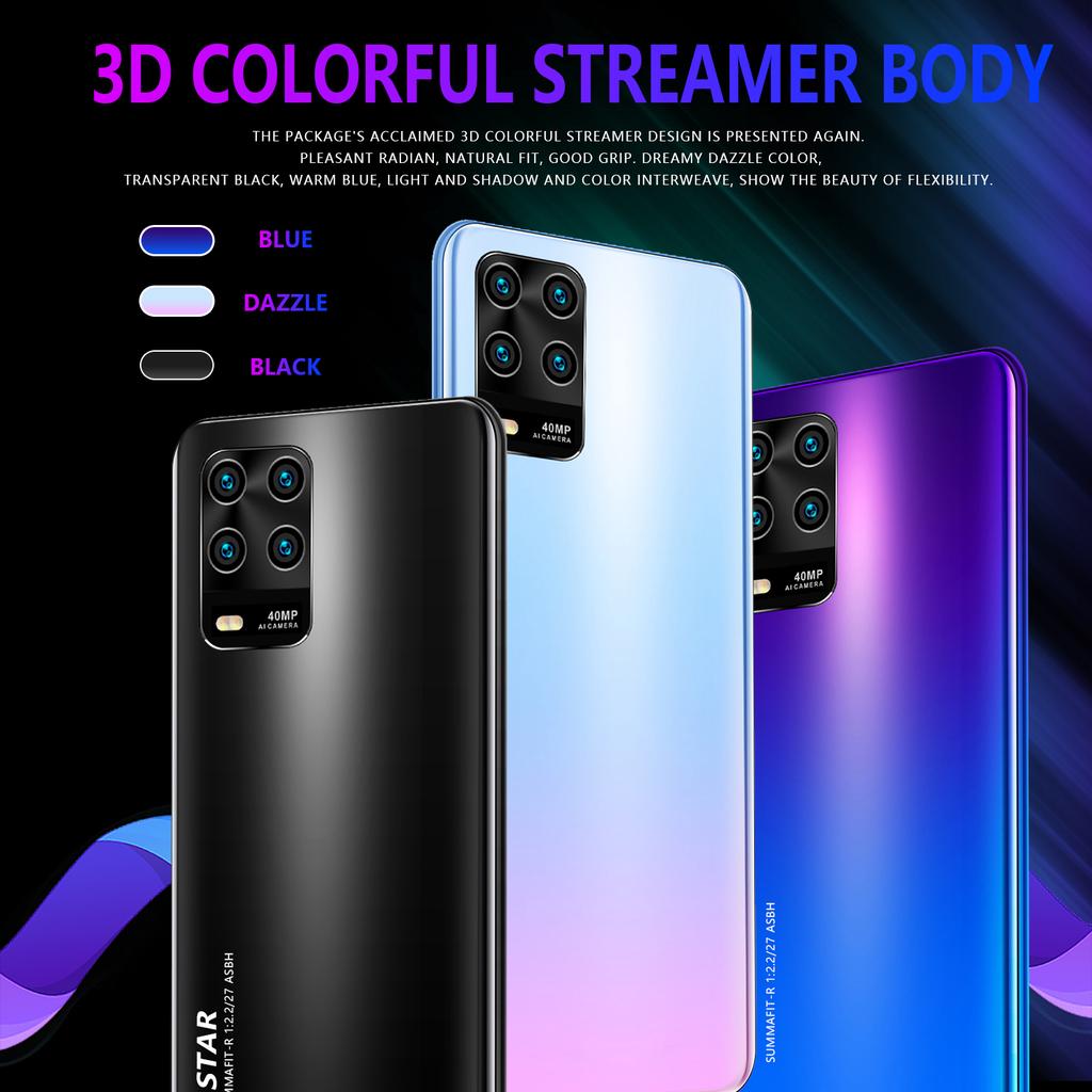 7,5-дюймовый HD+ME10 MTK6799 Мобильные телефоны 8 ГБ ОЗУ 512 ГБ ПЗУ 8 МП+16 МП смартфон