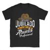 Unisex Unisex Printed No Estoy Jubilado Soy Abuelo Profesional Tee T Shirt Cotton Tshirts Clothing