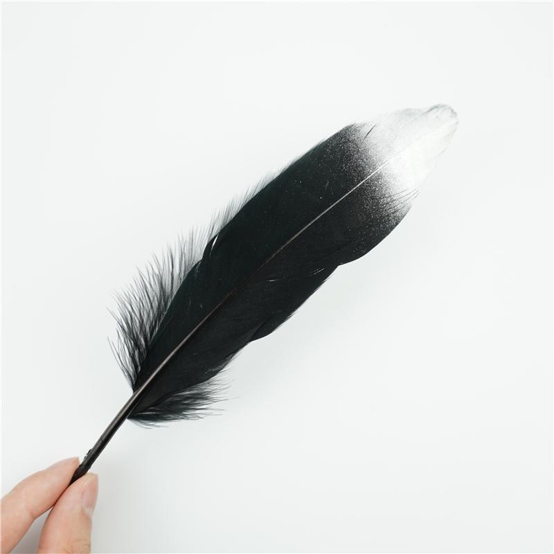 10 шт. Золотое гусиное перо 15-20 см Серебряные лебяжьи перья Аксессуары для ловца снов DIY Создание украшений Перо Праздничные украшения