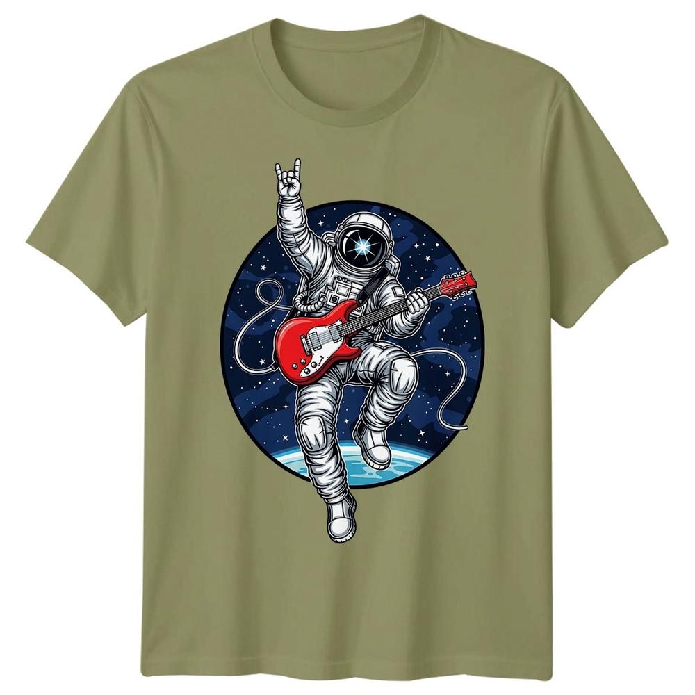 Astronaut Rock Music Space Unisexs TShirt Unisexs Tee Graphic Unisex Tee