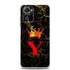 Чехол для телефона для Xiaomi Redmi Note 15 14 13 12 4G 10 11 Pro Plus 5G 14C 13C 12C 10C TPU Чехол Роскошный Мраморный Буква A B Корона