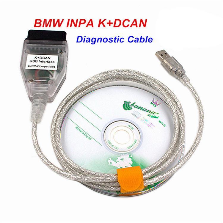 Professional FT232RL Chip For BMW INPA K+CAN Ediabas Code Reader OBD2 USB Interface INPA K DCAN For BMW Series