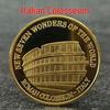 Seven Wonders Medals: Great Wall, Pyramid, Taj Mahal Commemorative Coins