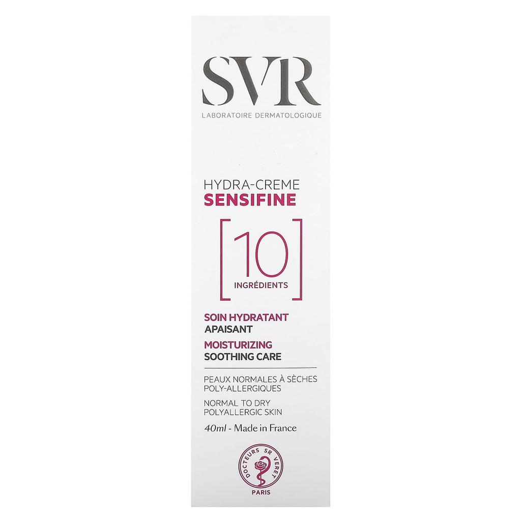 SVR, Sensifine, увлажняющий крем, без отдушек, 1,4 жидких унций (40 мл)