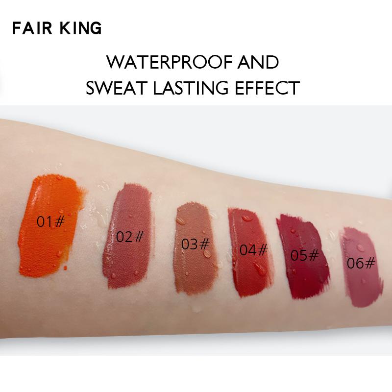 FAIR KING Макияж губ, антипригарная чашка, помада, блеск для губ, стойкая увлажняющая косметическая помада, блеск для губ, матовая глазурь для губ, водостойкая
