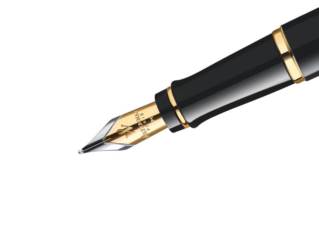 Перьевая ручка WATERMAN F Fine Point Expert Essential Black GT S2243112 Обычный импортный продукт