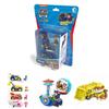 And Educational Paw Patrol Pullback Car Vehicle Building Blocks Gift Set**