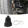 Car Cv Boot Kit Constant-Velocity Dust Cover Joint Constant-Velocity Dust Cover Elasticity Drive Anti-Aging Wear Universal