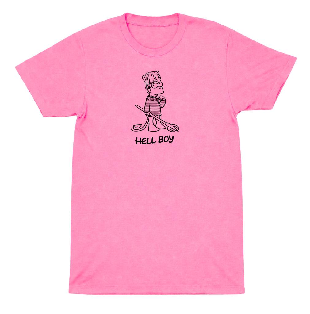 Lil Peep Hellboy T-Shirt | Emo Rap Goth Trap Hip Hop Streetwear Fan Tee