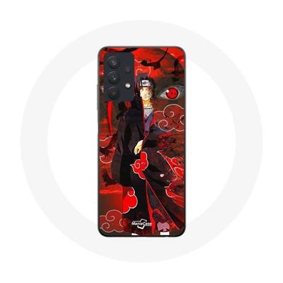 Coque - Samsung - Galaxy A32 5G - Itachi Uchiwa - Souple - Anime - Blanc