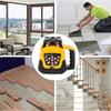 Rotary Laser Level Kit Red Beam Digital Self-Leveling Rotary Laser Kit 500M Range with Remote Control & Receiver