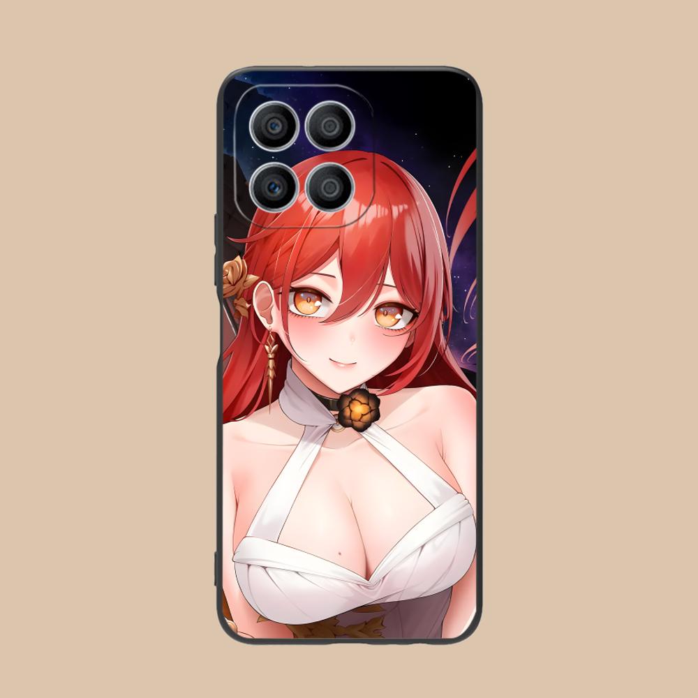 HSR Himeko Матовый ТПУ Чехол для Мобильного Телефона для Honor 90 80 70 60 50 30 20 10 9 8 7 Pro S SE Lite 5G Цветной Печатный Чехол