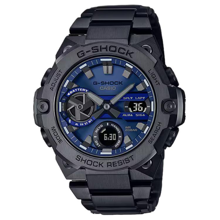Casio Мужские часы G-STEEL Синие часы GST-B400BD-1A2 GST-B400BD-1A2